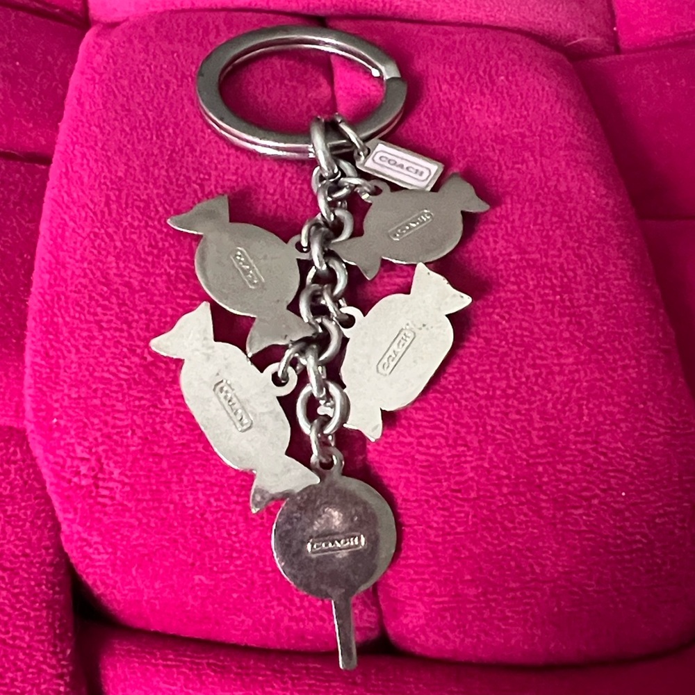 Coach Vintage Candy Keychain/Bag Charm - Picture 6 of 8